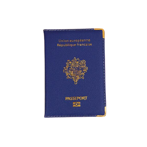 Étui passeport bleu marine | Mon porte carte