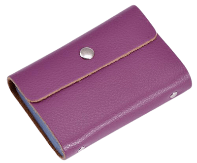 Porte carte bancaire violet | Mon porte carte