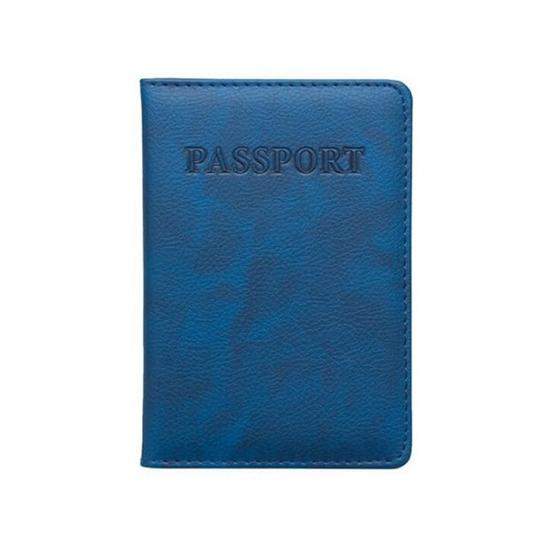 Étui pour passeport bleu roi | Mon porte carte