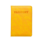Étui pour passeport jaune | Mon porte carte