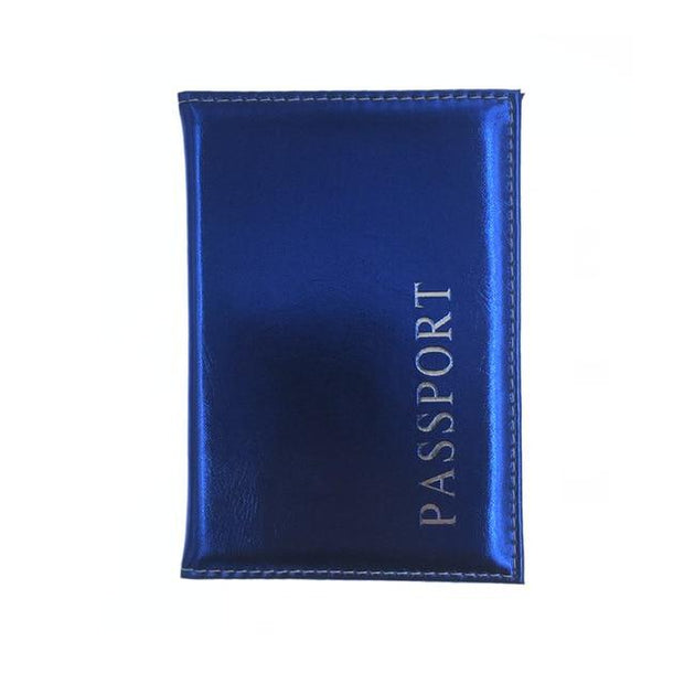 Protège passeport bleu électrique | Mon porte carte