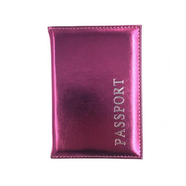 Protège passeport fuschia | Mon porte carte