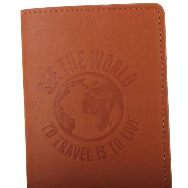 Pochette passeport earth | Mon porte carte