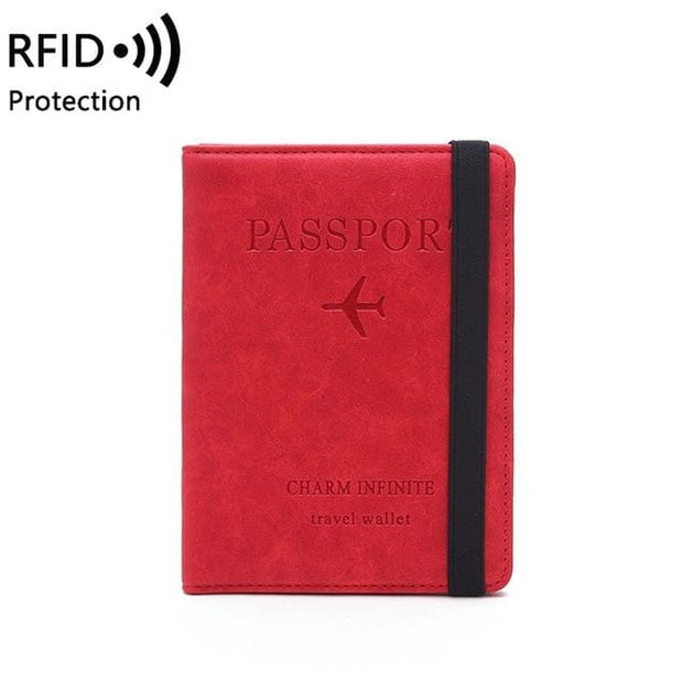 Protège passeport rouge | Mon porte carte