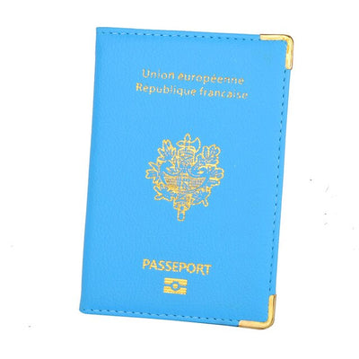 Étui passeport bleu ciel | Mon porte carte