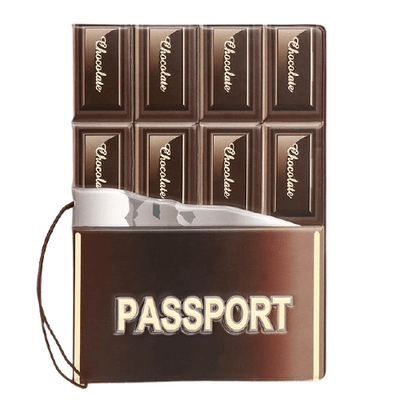 Protection passeport chocolat | Mon porte carte